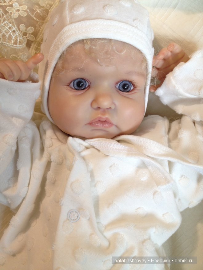 Малышка Маргарита, кукла реборн Натальи Баштовой