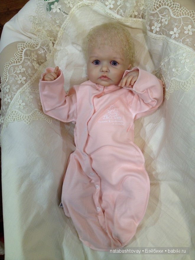 Малышка Маргарита, кукла реборн Натальи Баштовой (фото 5)