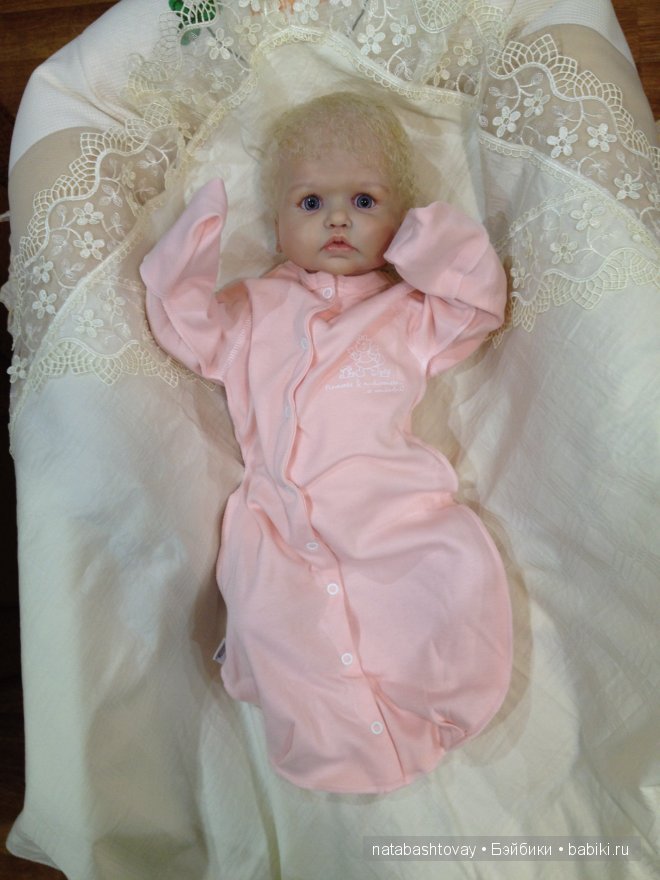 Малышка Маргарита, кукла реборн Натальи Баштовой (фото 4)