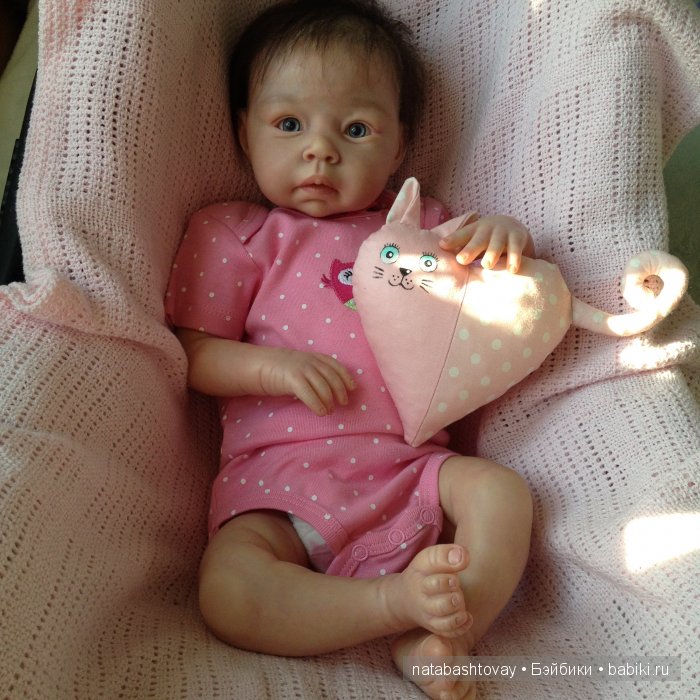 Малышка Розочка, кукла реборн Натальи Баштовой (фото 3)