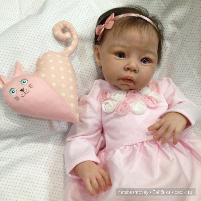 Малышка Розочка, кукла реборн Натальи Баштовой (фото 10)