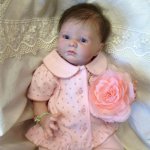 Бусинка, малышка реборн Натальи Баштовой
