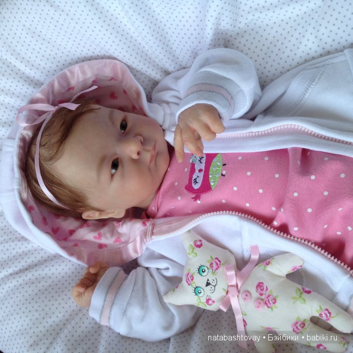 Полина, кукла реборн Натальи Баштовой