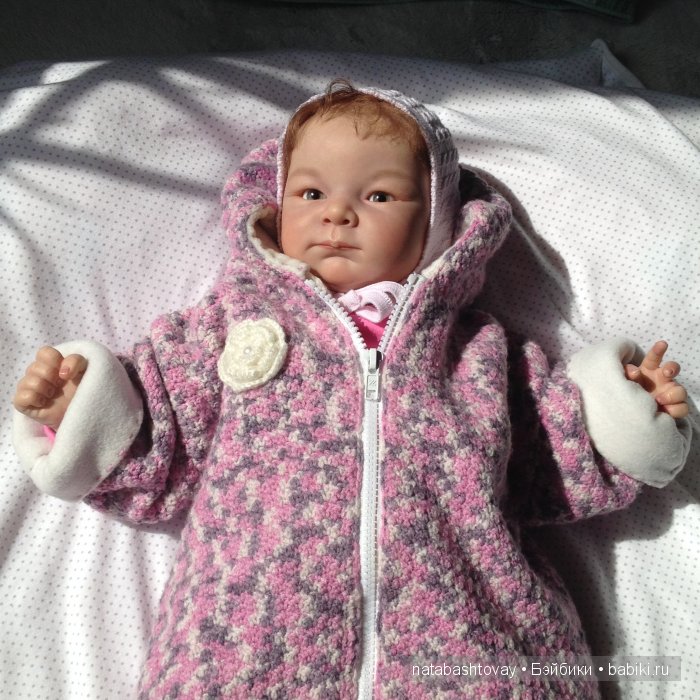 Полина, кукла реборн Натальи Баштовой (фото 10)