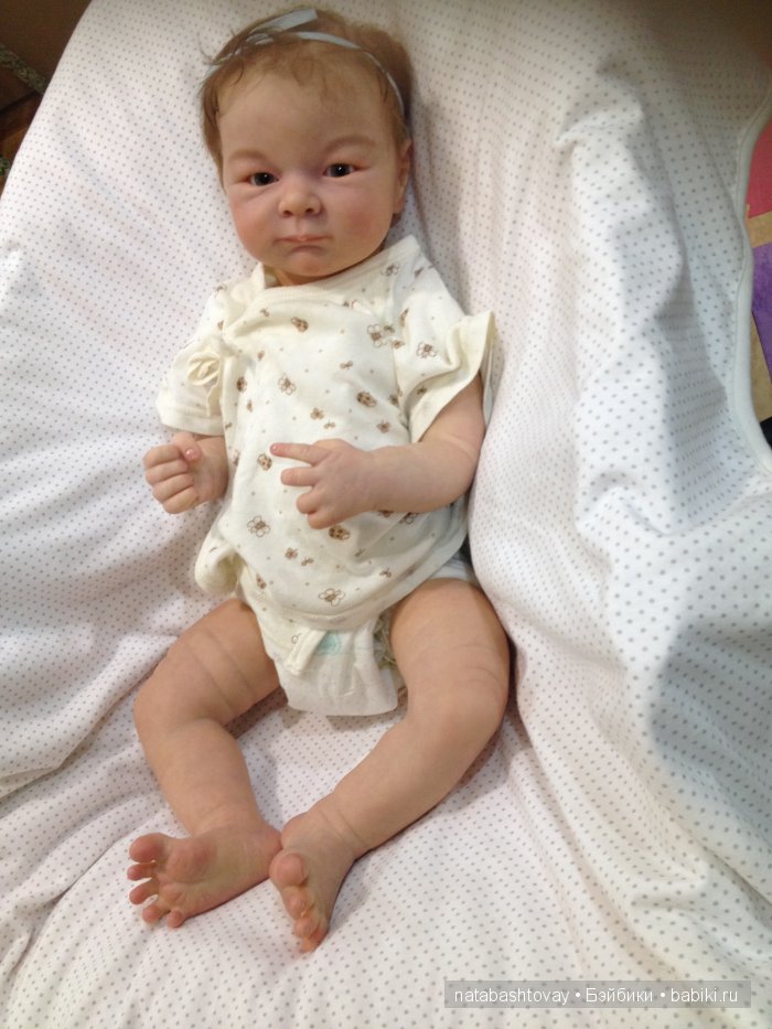 Полина, кукла реборн Натальи Баштовой