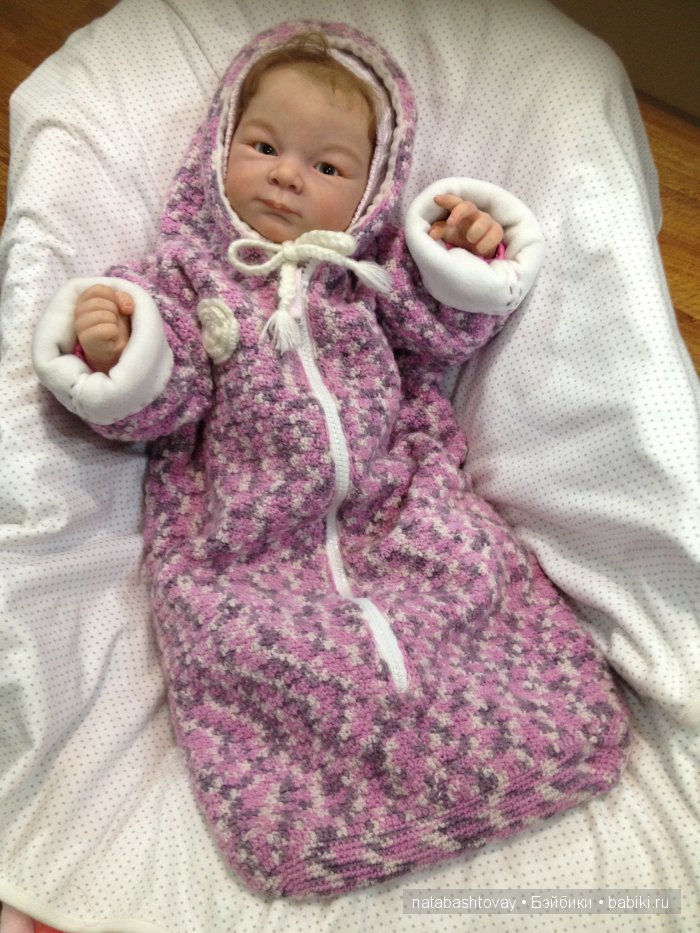 Полина, кукла реборн Натальи Баштовой (фото 8)