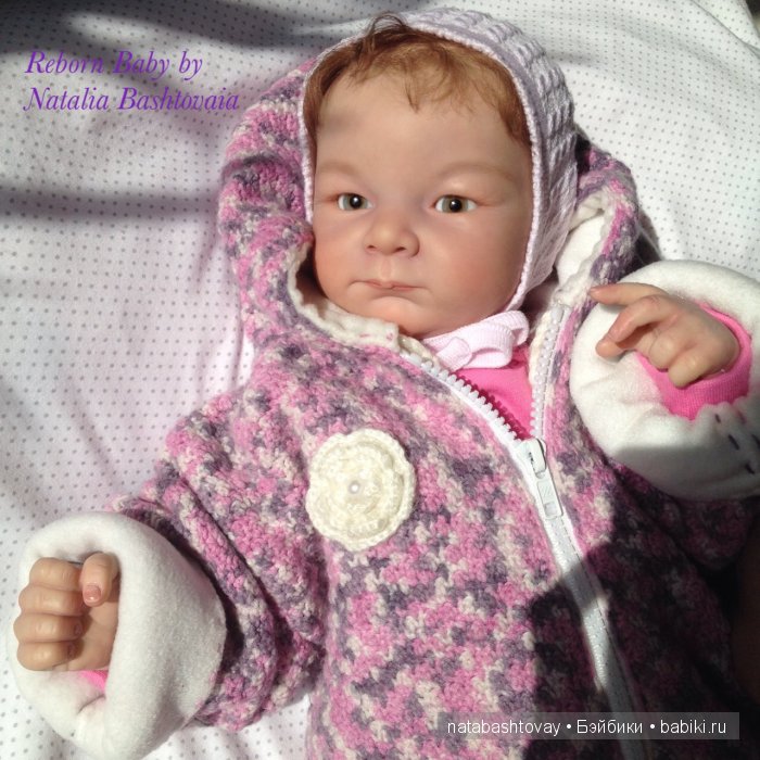 Полина, кукла реборн Натальи Баштовой
