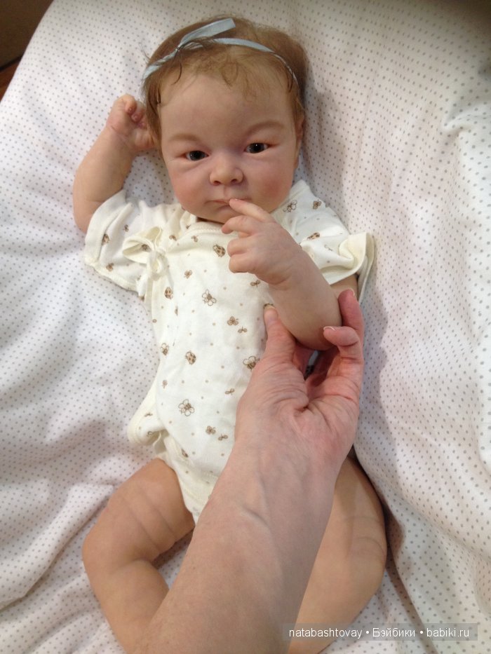 Полина, кукла реборн Натальи Баштовой (фото 2)