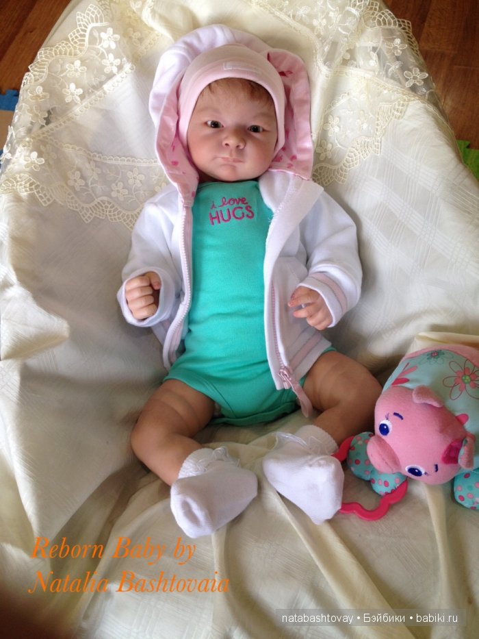 Полина, кукла реборн Натальи Баштовой