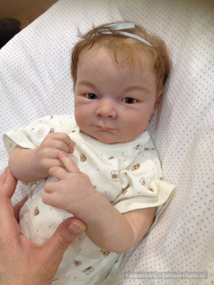 Полина, кукла реборн Натальи Баштовой (фото 6)