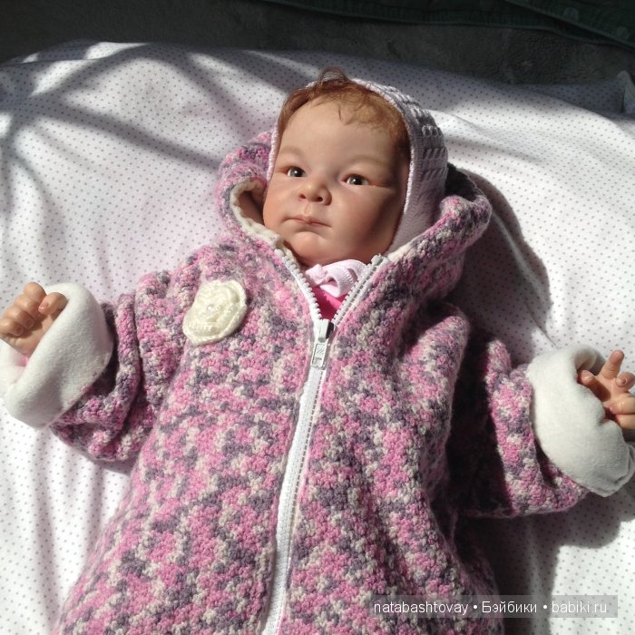 Полина, кукла реборн Натальи Баштовой
