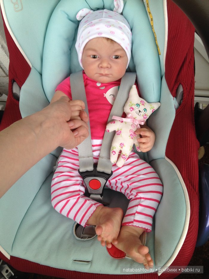 Полина, кукла реборн Натальи Баштовой