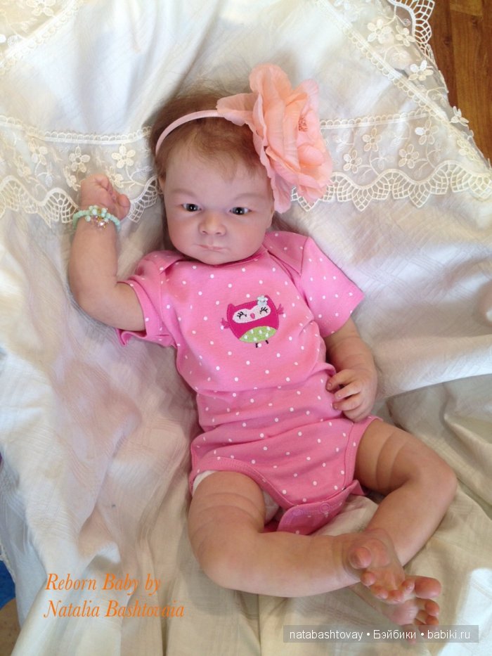 Полина, кукла реборн Натальи Баштовой