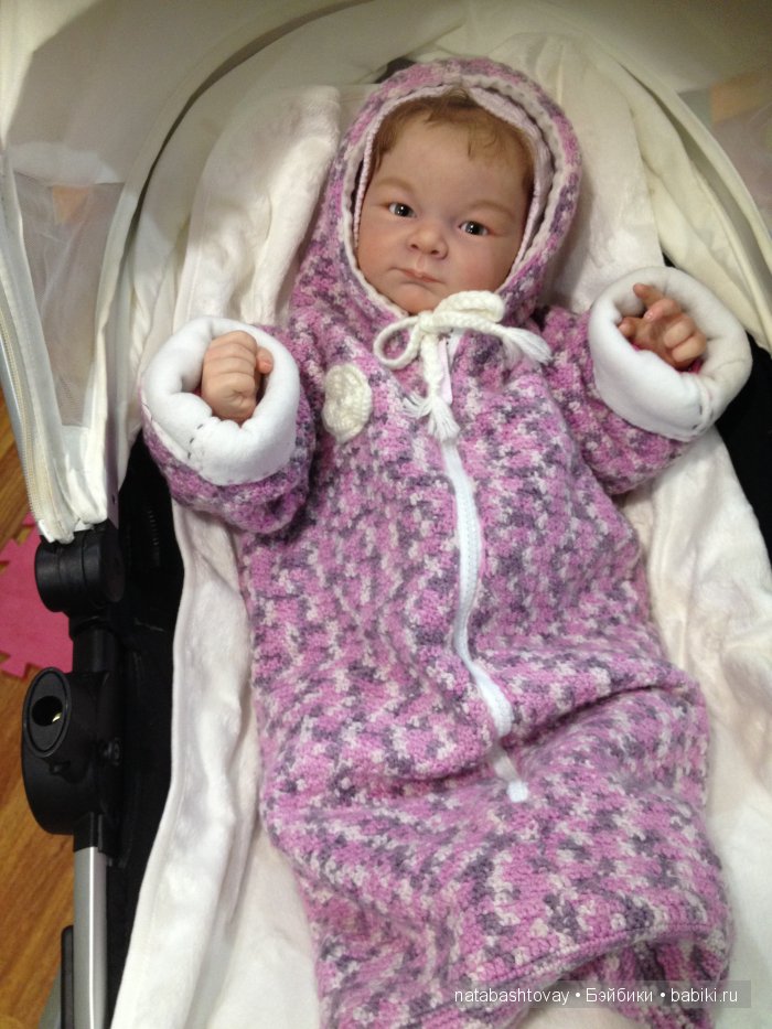 Полина, кукла реборн Натальи Баштовой (фото 9)