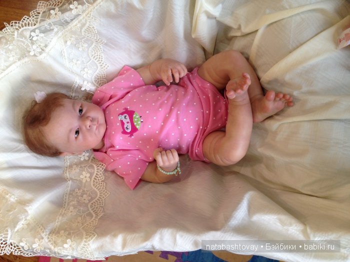 Полина, кукла реборн Натальи Баштовой