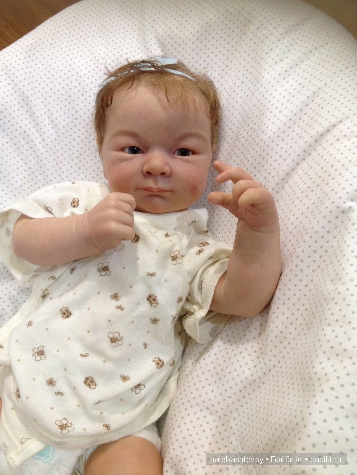 Полина, кукла реборн Натальи Баштовой (фото 4)