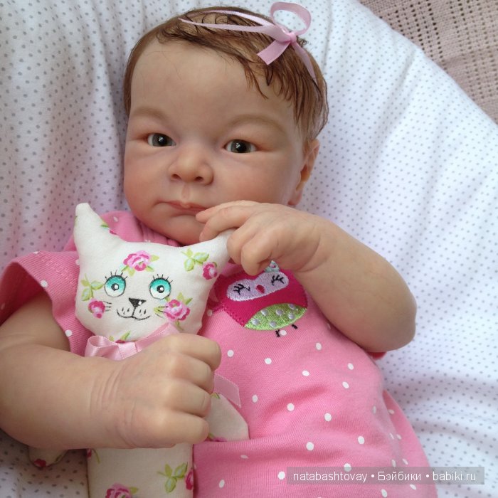 Полина, кукла реборн Натальи Баштовой