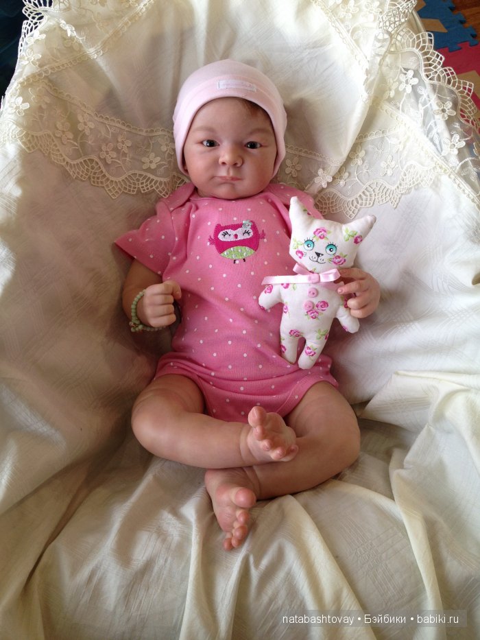 Полина, кукла реборн Натальи Баштовой