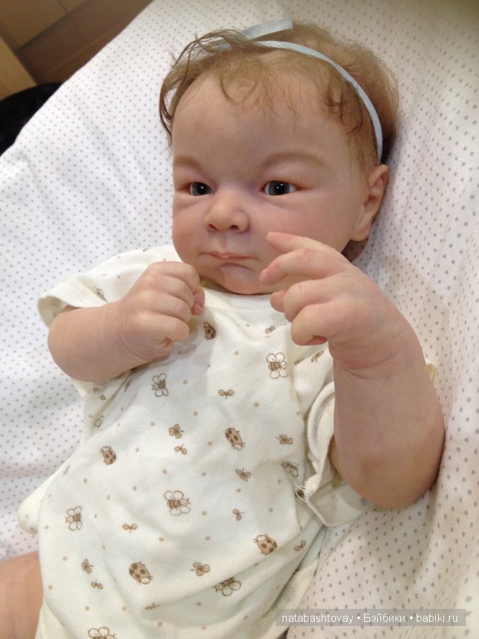 Полина, кукла реборн Натальи Баштовой (фото 5)
