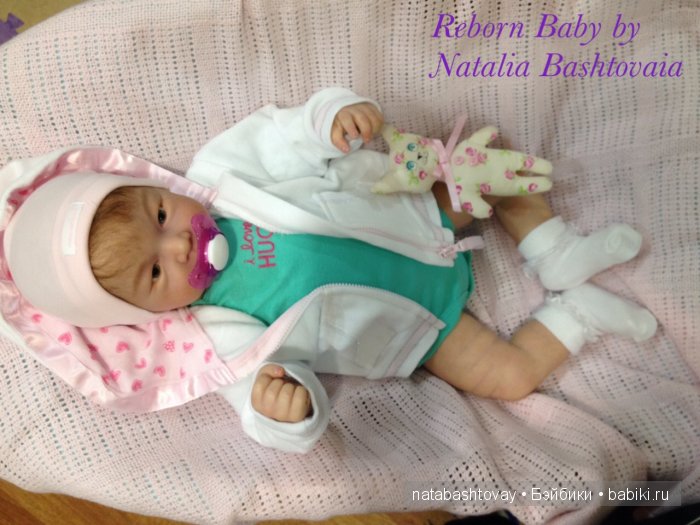 Полина, кукла реборн Натальи Баштовой