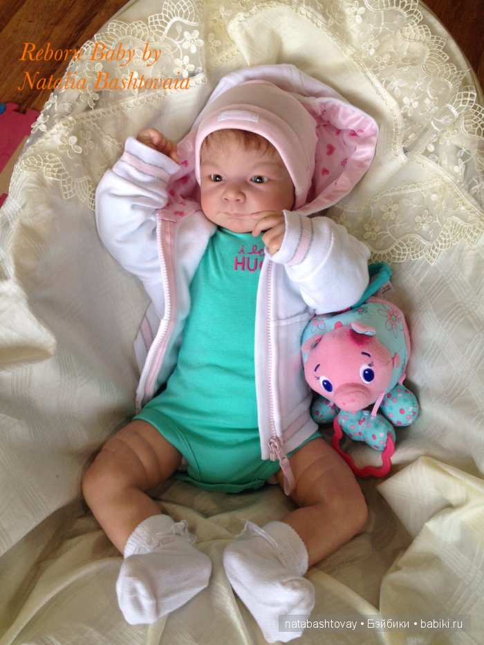 Полина, кукла реборн Натальи Баштовой
