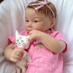 Полина, кукла реборн Натальи Баштовой