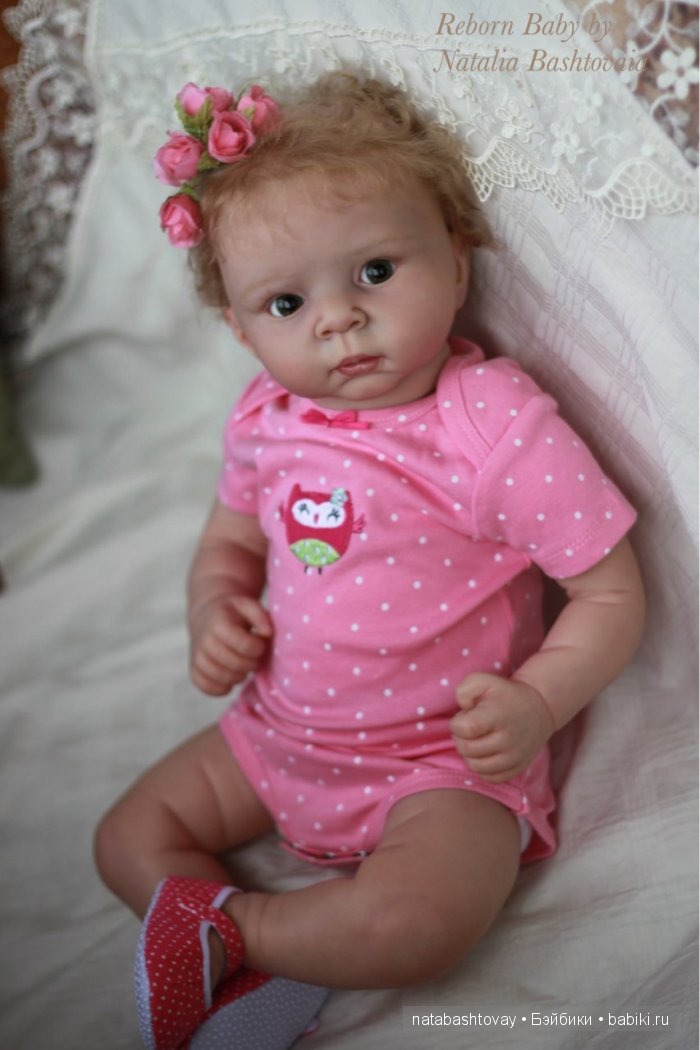 Малышка Агата - кукла реборн Натальи Баштовой (фото 2)