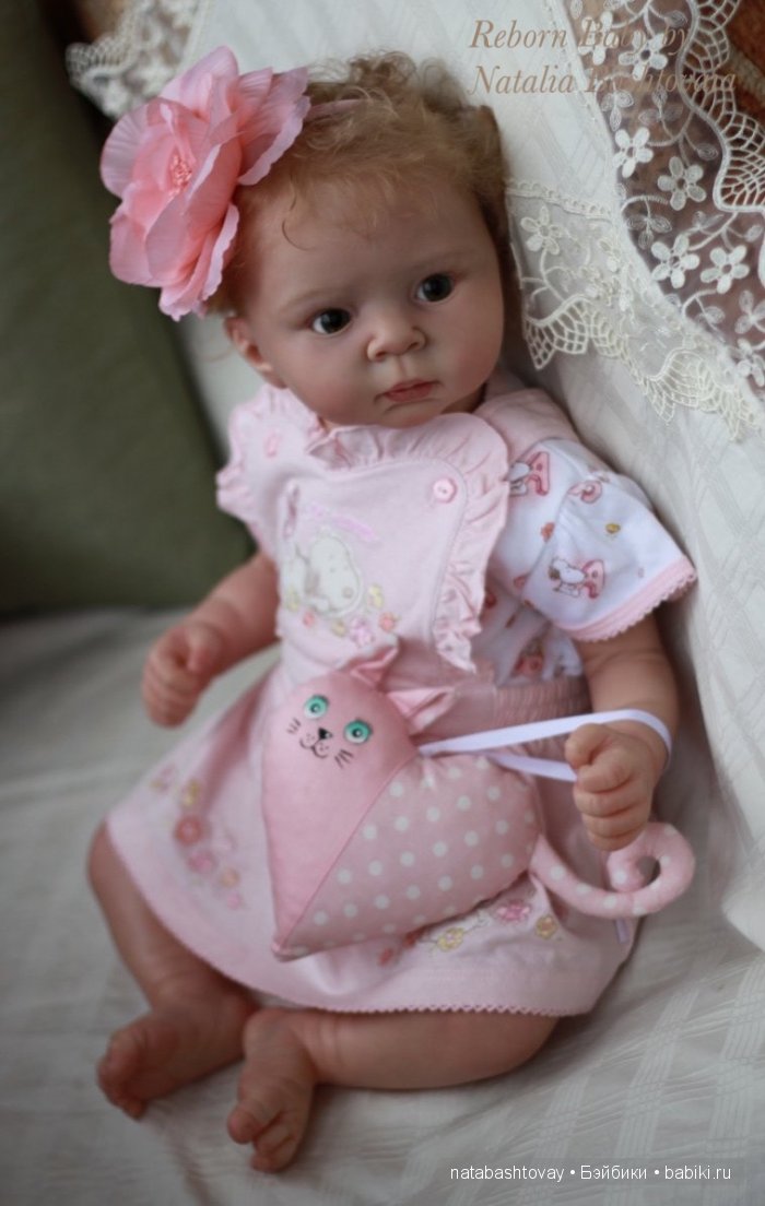 Малышка Агата - кукла реборн Натальи Баштовой (фото 5)