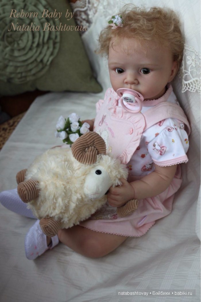 Малышка Агата - кукла реборн Натальи Баштовой (фото 4)