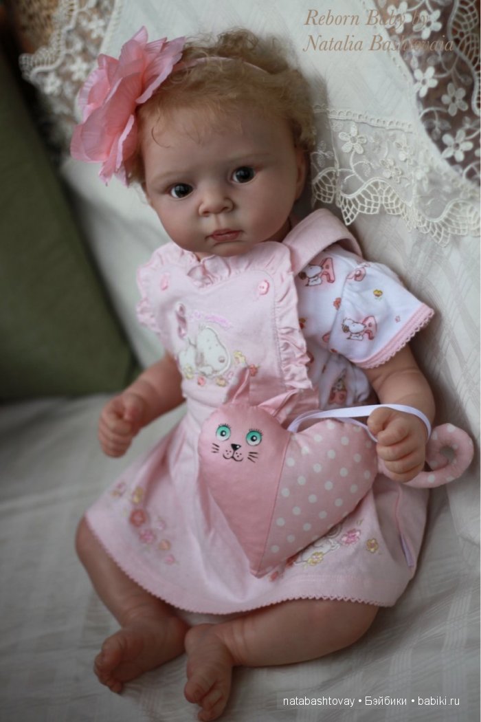 Малышка Агата - кукла реборн Натальи Баштовой (фото 6)