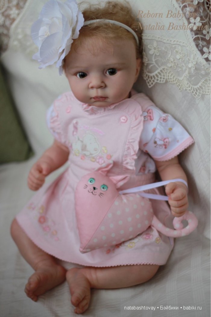 Малышка Агата - кукла реборн Натальи Баштовой (фото 7)
