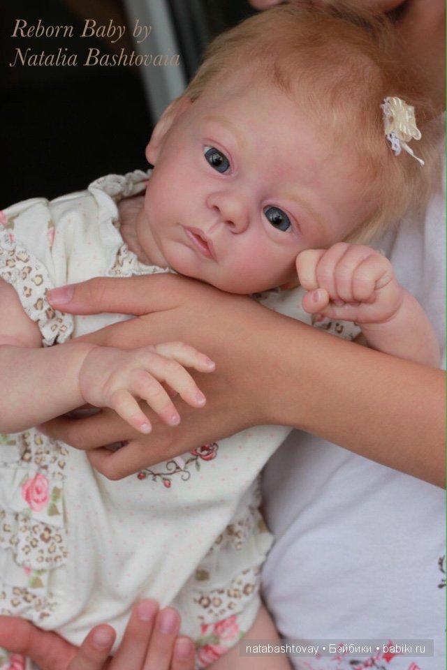 Мое нежное солнышко Оленька - кукла реборн Натальи Баштовой