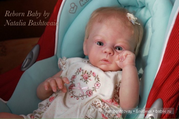Мое нежное солнышко Оленька - кукла реборн Натальи Баштовой