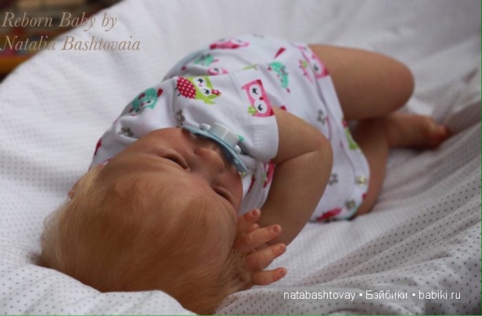 Мое нежное солнышко Оленька - кукла реборн Натальи Баштовой