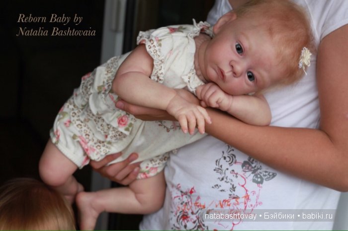 Мое нежное солнышко Оленька - кукла реборн Натальи Баштовой