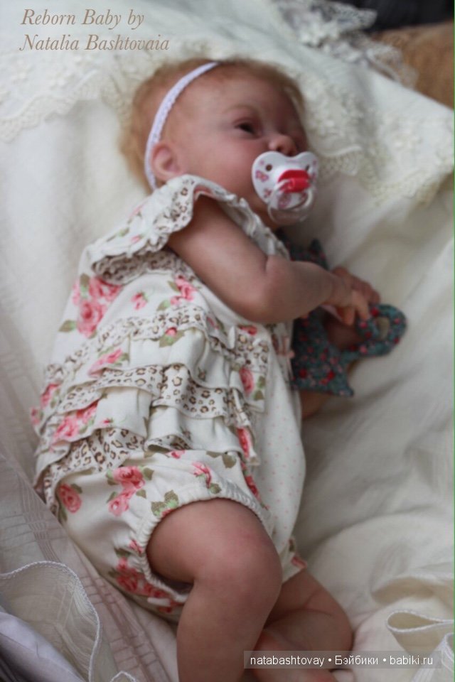 Мое нежное солнышко Оленька - кукла реборн Натальи Баштовой