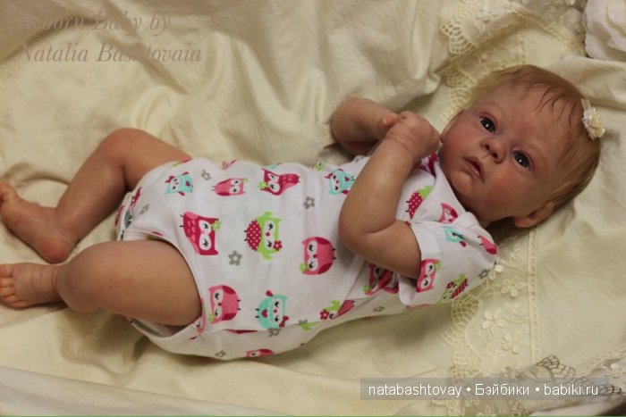 Мое нежное солнышко Оленька - кукла реборн Натальи Баштовой (фото 6)
