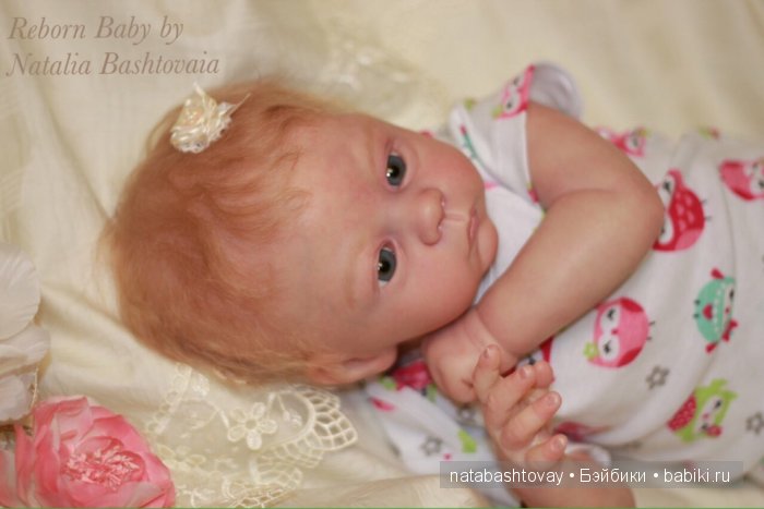 Мое нежное солнышко Оленька - кукла реборн Натальи Баштовой (фото 8)