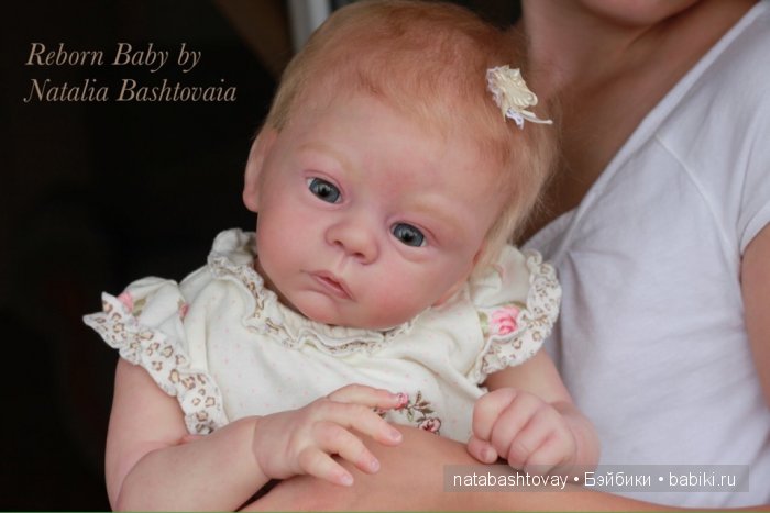 Мое нежное солнышко Оленька - кукла реборн Натальи Баштовой
