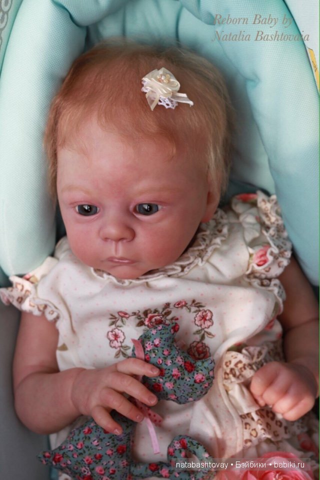 Мое нежное солнышко Оленька - кукла реборн Натальи Баштовой