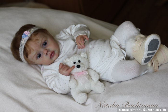 Маленькая Хлоя - кукла реборн Натальи Баштовой