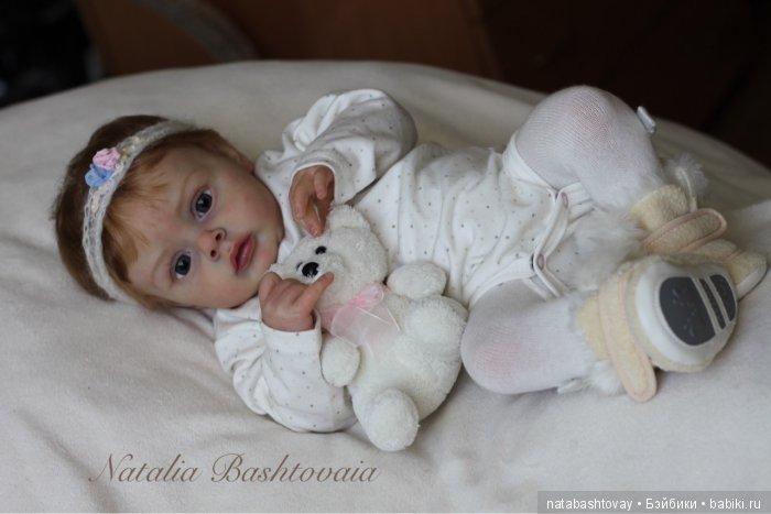 Маленькая Хлоя - кукла реборн Натальи Баштовой