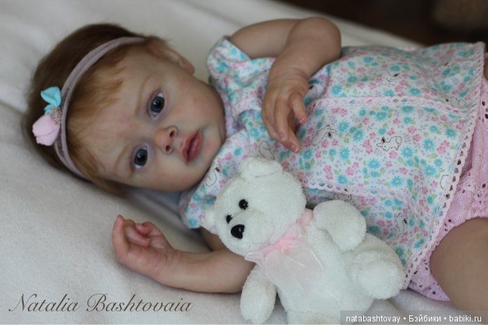 Маленькая Хлоя - кукла реборн Натальи Баштовой