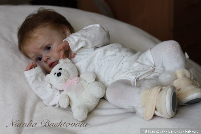Маленькая Хлоя - кукла реборн Натальи Баштовой (фото 7)