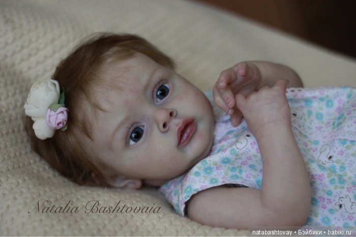 Маленькая Хлоя - кукла реборн Натальи Баштовой