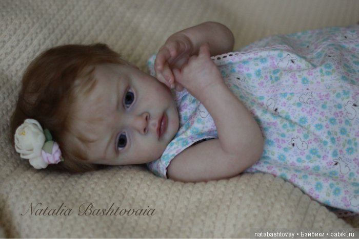 Маленькая Хлоя - кукла реборн Натальи Баштовой (фото 6)