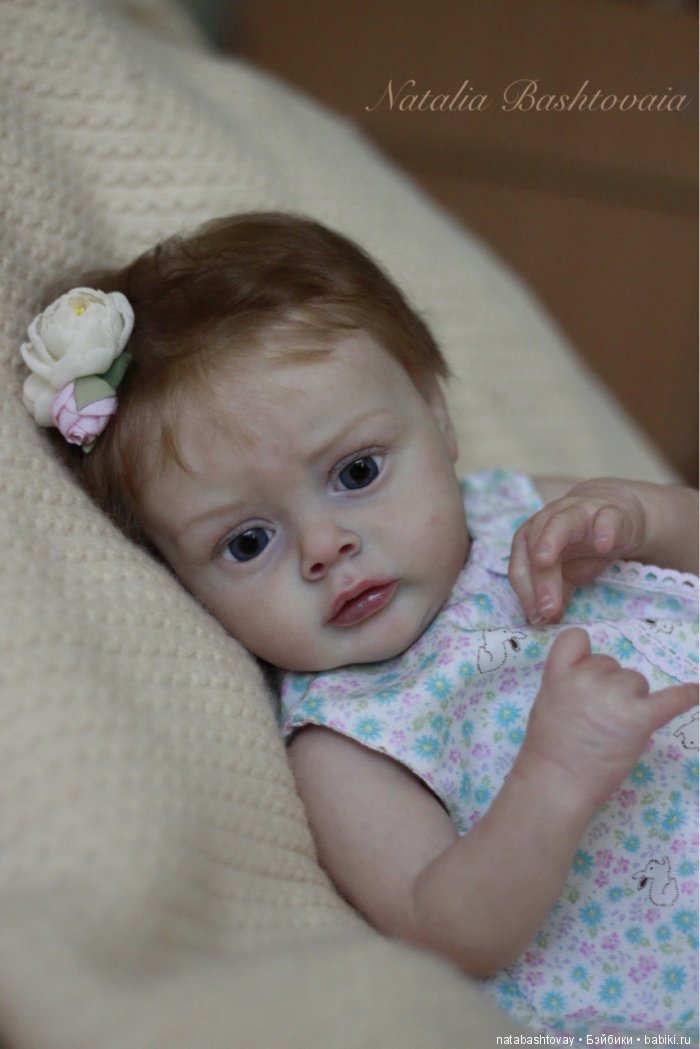 Маленькая Хлоя - кукла реборн Натальи Баштовой (фото 5)