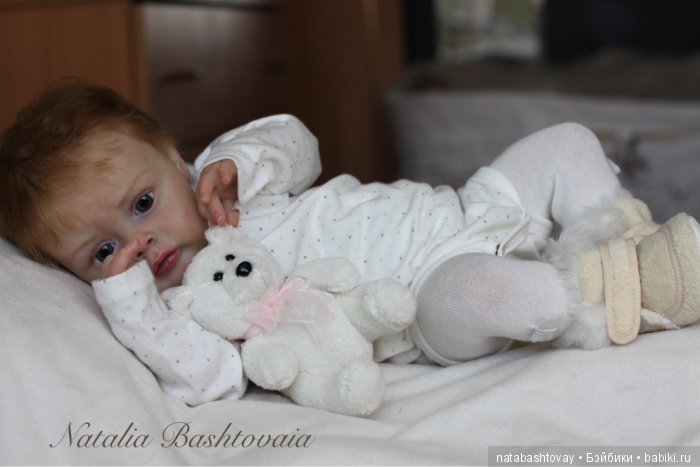 Маленькая Хлоя - кукла реборн Натальи Баштовой