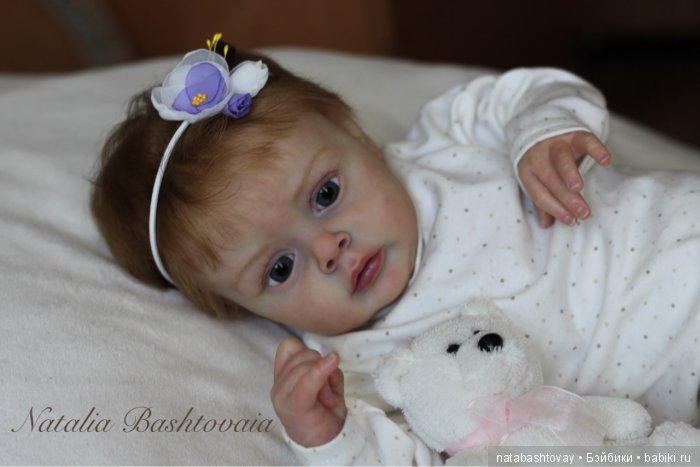 Маленькая Хлоя - кукла реборн Натальи Баштовой