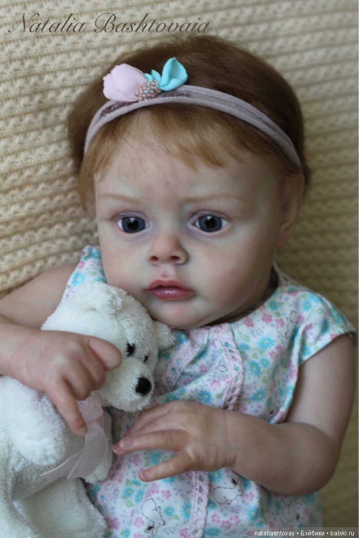 Маленькая Хлоя - кукла реборн Натальи Баштовой